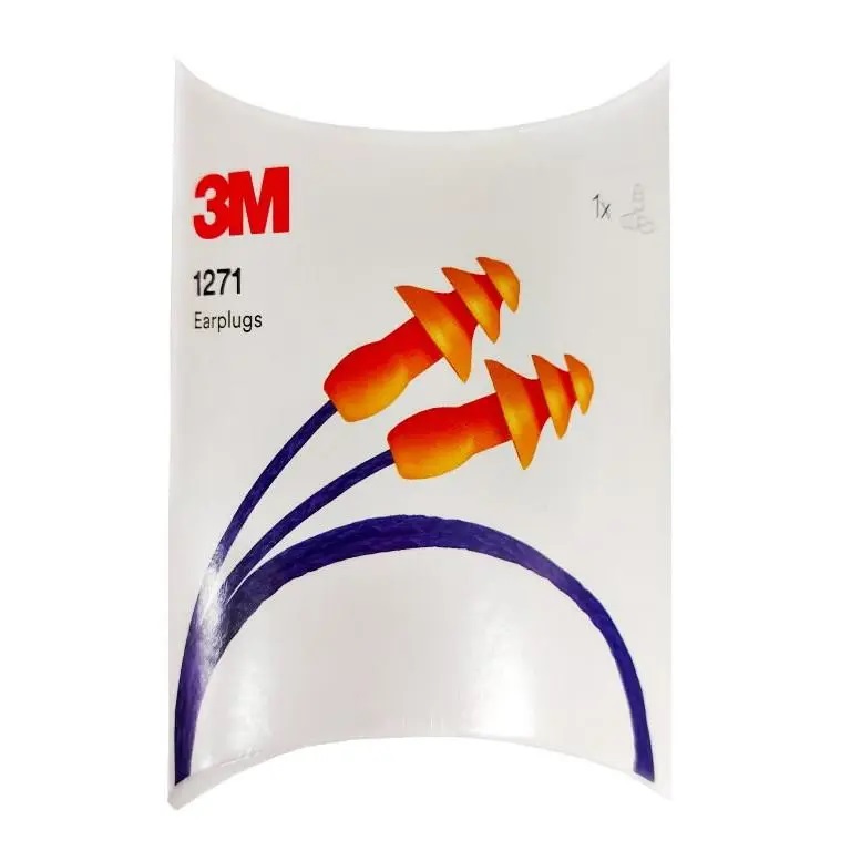 Art. 1271 - kõrvatropid 3M korduvkasutatavad nööriga, karbis, 25 dB