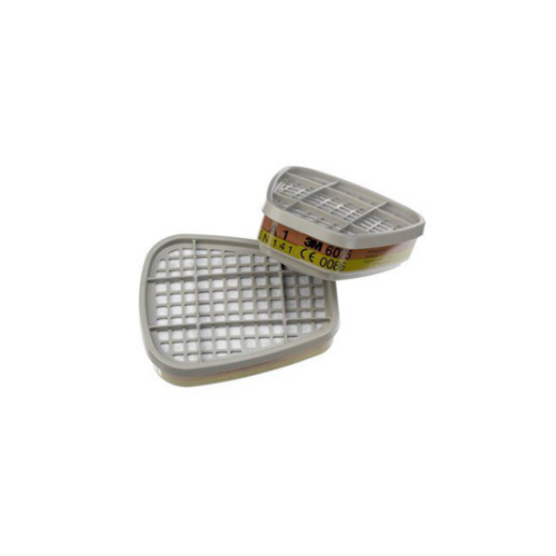 Art. 6055 - gas and vapour filter 3M A2, pair