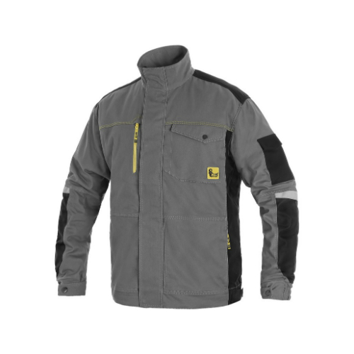 Art. CA1010-027-710 - work jacket CXS STRETCH, grey-black