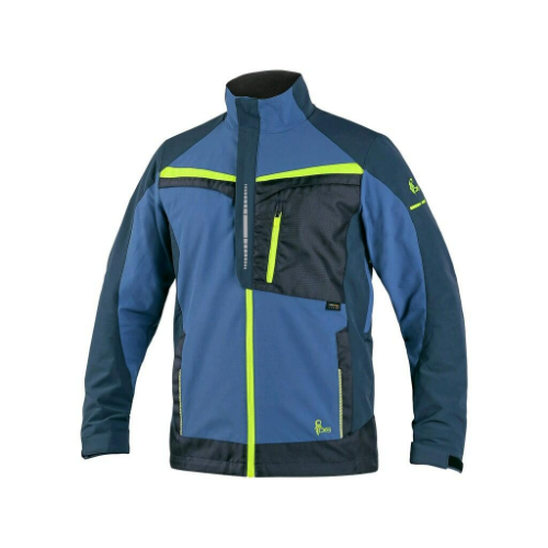 Art. CA1010-100-406 - work jacket CXS NAOS, blue-yellow