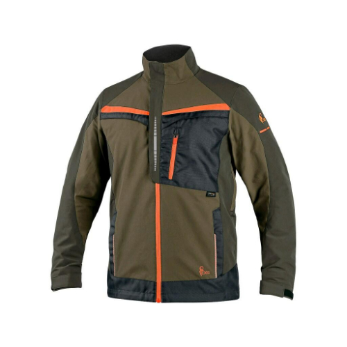 Art. CA1010-100-530 - work jacket CXS NAOS, green-orange