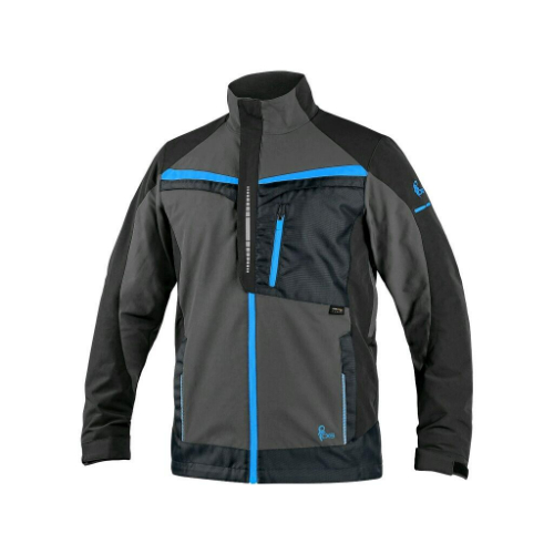 Art. CA1010-100-706 - work jacket CXS NAOS, grey-blue