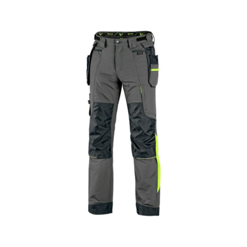 Art. CA1020-100-702 - waist trousers CXS NAOS, grey-yellow