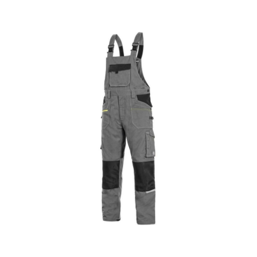 Art. CA1030-027-710 - dungarees CXS STRETCH, grey-black