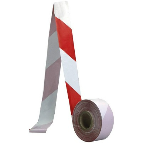 Art. CA6126-010-251 - hazard tape red-white, 500 m x 7 cm