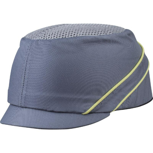Art. COLTAAIGRMI - AIR COLTAN bump cap, grey/yellow, micro peak 3 cm