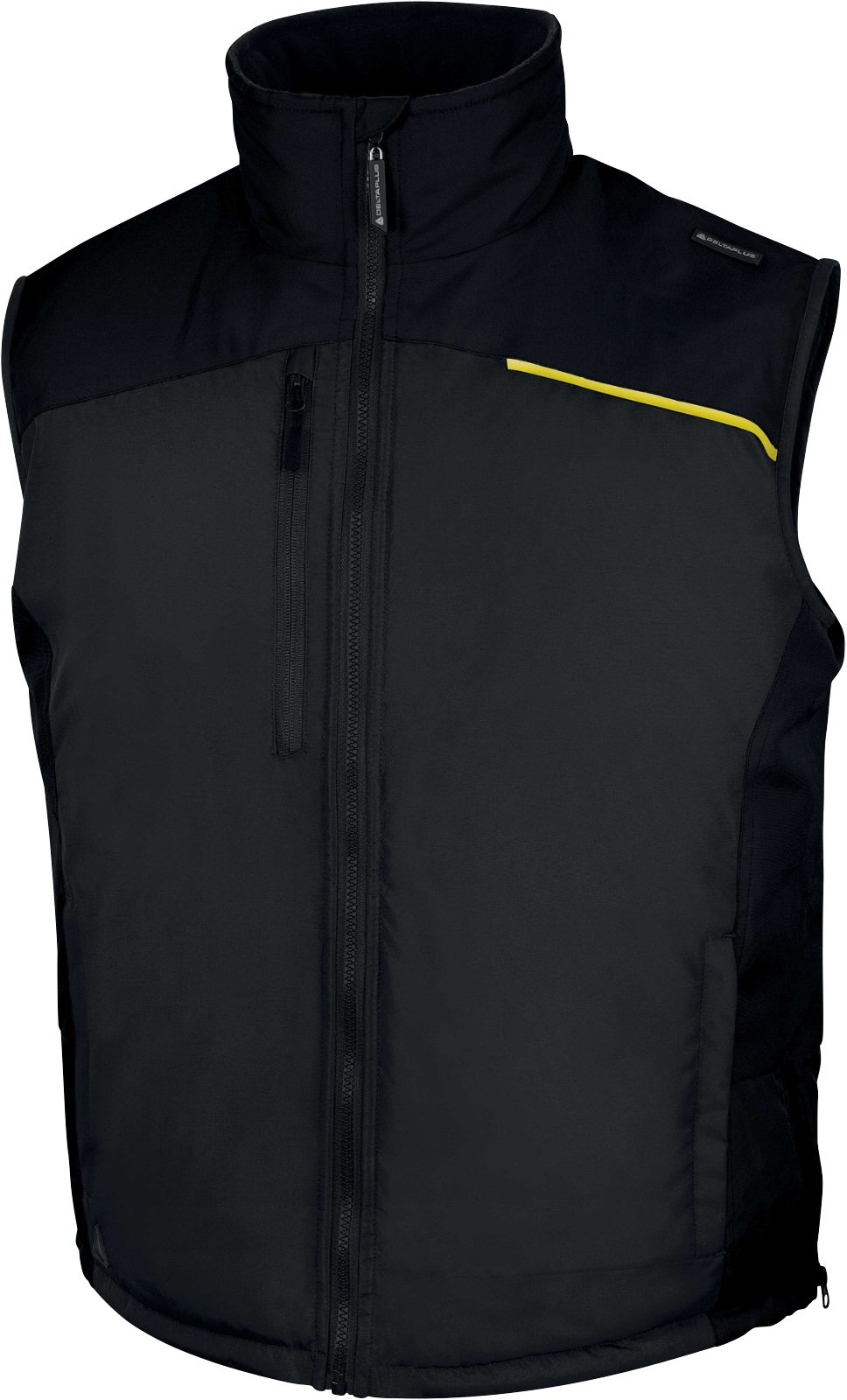Art. FIDJ3GN - külma aja vest DELTA PLUS FIDJI3, hall/must