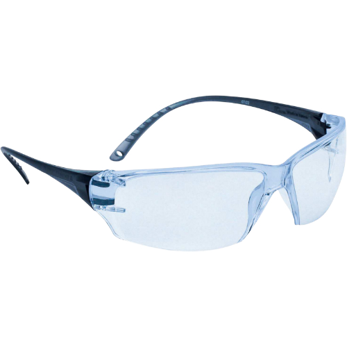 Art. MILODE- safety glasses DELTA PLUS MILO, light blue, for food industry