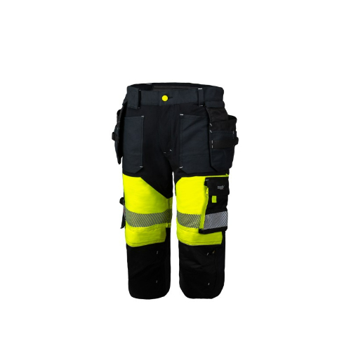 Art. TA-KEVPBSTREPGHV - pirate pants STRETCH PLUS REWELLY black/yellow