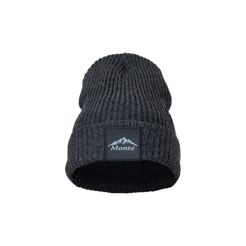 Art. TA-KPZP-MONTTP - talvemüts Winter MONTE kootud, tumehall