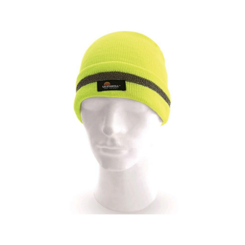 Art. VW21502-ZL - high-visibility winter hat VIZWELL KEADY, neon yellow